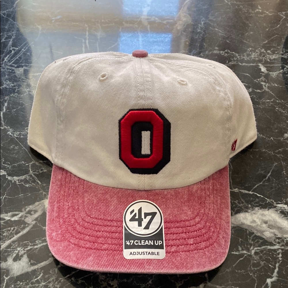 47 Kids Adjustable Cap - White and Red
